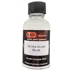 Acrylic Lacquer - Ultra Glow Blue (30ml)