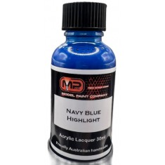 Acrylic Lacquer - Navy Blue Highlight (30ml)