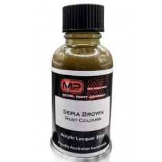 Acrylic Lacquer - Sepia Brown (30ml)