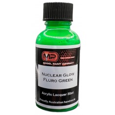 Acrylic Lacquer - Nuclear Glow Fluro Green (30ml)