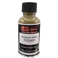 Acrylic Lacquer - Russian WW2 AII Green (Approx FS34151) (30ml)