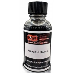 Acrylic Lacquer - Frozen Black (30ml)