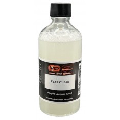 Acrylic Lacquer - Flat Clear (100ml)