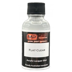Acrylic Lacquer - Flat Clear (30ml)