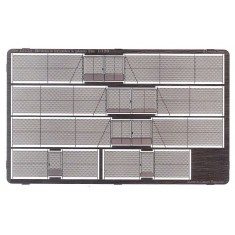 TT Scale 1/120 Chain Mesh Gate & Fences 2m