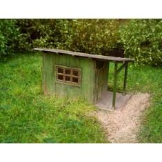 N Scale Garden House
