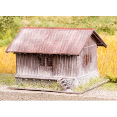 N Wooden Railway Goods Shed