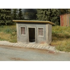 HO Scale Bus Stop