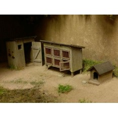 HO Scale Farme Yard