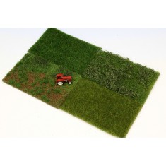 Grass Mat Starter Pack No. 1 (4 mats, each size: 145 x 95mm)