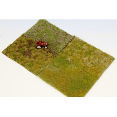 Grass Mat Starter Pack No. 2 (4 mats, each size: 145 x 95mm)