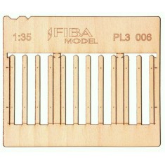 1/32, 1/35 Wooden Fence Type - 6 (laser cut, 2 sheets)