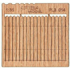 1/32, 1/35 Wooden Fence Type - 14 (laser cut, 2 sheets)