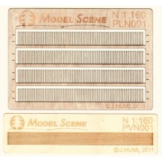 1/144, 1/160 Wooden Fence Type 1