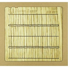 1/32, 1/35 Wooden Roof Shingles with Spikes