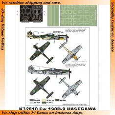 1/32 Fw-190 D-9 Paint Mask Vol.2 for Hasegawa (Canopy Masks + Insignia Masks)