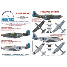 1/32 P-51 Mustang IVA Paint Mask Vol.2 for Dragon (Canopy Masks + Insignia Masks)