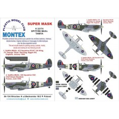1/32 Supermarine Spitfire IX Canopy Masks + Insignia Masks + Decals for Tamiya 