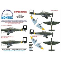 1/32 Ju 87G Paint Mask for Hasegawa (Canopy Masks + Insignia Masks)