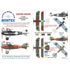 1/32 Albatros D III Paint Mask Vol.2 for Roden (Insignia Masks)