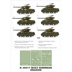 1/35 M4A3 (76) Sherman Paint Mask for Dragon (Insignia Masks + Wheel Mask)