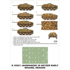 1/35 Hetzer Paint Mask for Eduard (Insignia Masks)