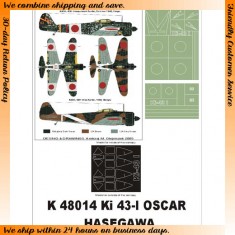 1/48 Ki-43 I Oscar Paint Mask Vol.2 for Hasegawa (Canopy Masks + Insignia Masks)