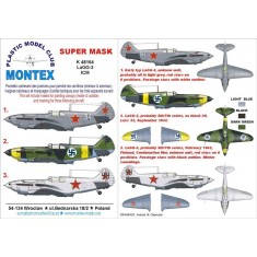 1/48 LaGG-3 Paint Mask Vol.1 for ICM (Canopy Masks + Insignia Masks)