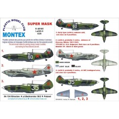 1/48 LaGG-3 Paint Mask Vol.2 for ICM (Canopy Masks + Insignia Masks)