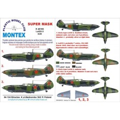 1/48 LaGG-3 Paint Mask Vol.3 for ICM (Canopy Masks + Insignia Masks)