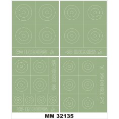1/32 RAF Roundels Type A Paint Mask