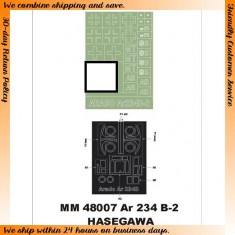 1/48 Arado Ar234B2 Paint Mask for Hasegawa kit (Canopy Masks + Insignia Masks)