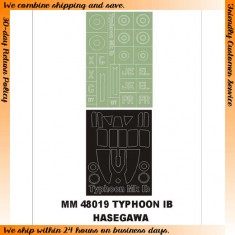 1/48 Hawker Typhoon IB Paint Mask for Hasegawa kit (Canopy Masks + Insignia Masks)