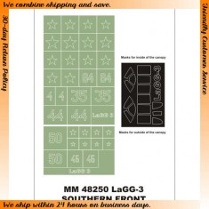 1/48 Lavochkin LaGG-3 Paint Mask for South Front kit (Canopy Masks + Insignia Masks)