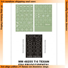 1/48 T-6G Texan Paint Mask for Italeri kit (Canopy Masks + Insignia Masks)