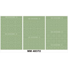1/48 RAF Roundels Type B Paint Mask 
