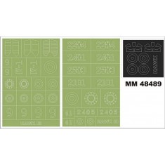 1/48 Curtiss Hawk III Paint Masks for Freedom Model Kit #18009 (Canopy + Insignia Masks)