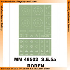 1/48 RAF SE.5a Paint Mask for Roden kit (2 Insignia Masks)