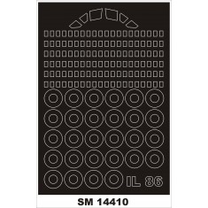 1/144 IL-86 Paint Mask for Revell kit (outside)
