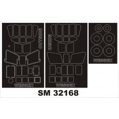 1/32 Westland Wessex Paint Mask for Fly kit (outside-inside)
