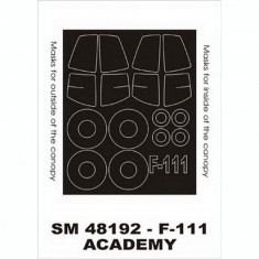1/48 F-111 Paint Mask for Academy kit (outside-inside)