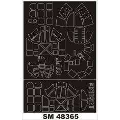 1/48 Fiat BR-20M Paint Mask for Special Hobby kit