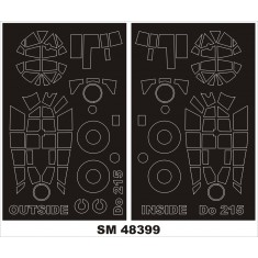 1/48 Dornier Do 215B-4 Paint Mask for ICM kit (outside, inside)