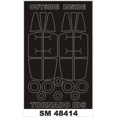 1/48 Panavia Tornado IDS Paint Mask for Revell kit (outside, inside)