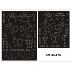 1/48 He 111H-3 Paint Masks for ICM kits (outside, inside)