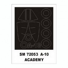 1/72 A-10 Thunderbolt Paint Mask for Academy kit (outside)