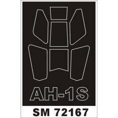 1/72 Bell AH-1S Cobra Paint Mask for HobbyBoss kit (outside)