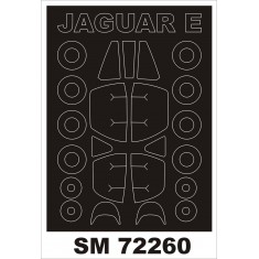 1/72 Sepecat Jaguar E Paint Mask for Hobby Boss kit