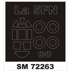 1/72 Lavochkin La-5FN Paint Mask for KP Models kit