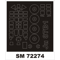 1/72 Junkers Ju-87B-1 Paint Mask for Airfix kit